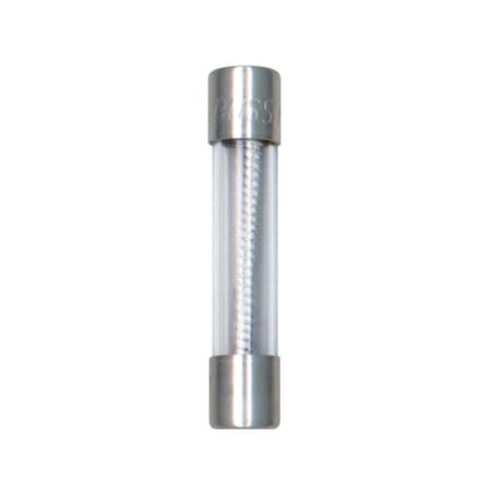 Eaton Bussmann Midget Fuse, MDL Series, Time-Delay, 8A, 250V AC, 200A at 250V AC, 10kA at 125V AC BP/MDL-8